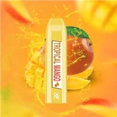Vape descartável OVNS com 5% de nicotina tropical manga