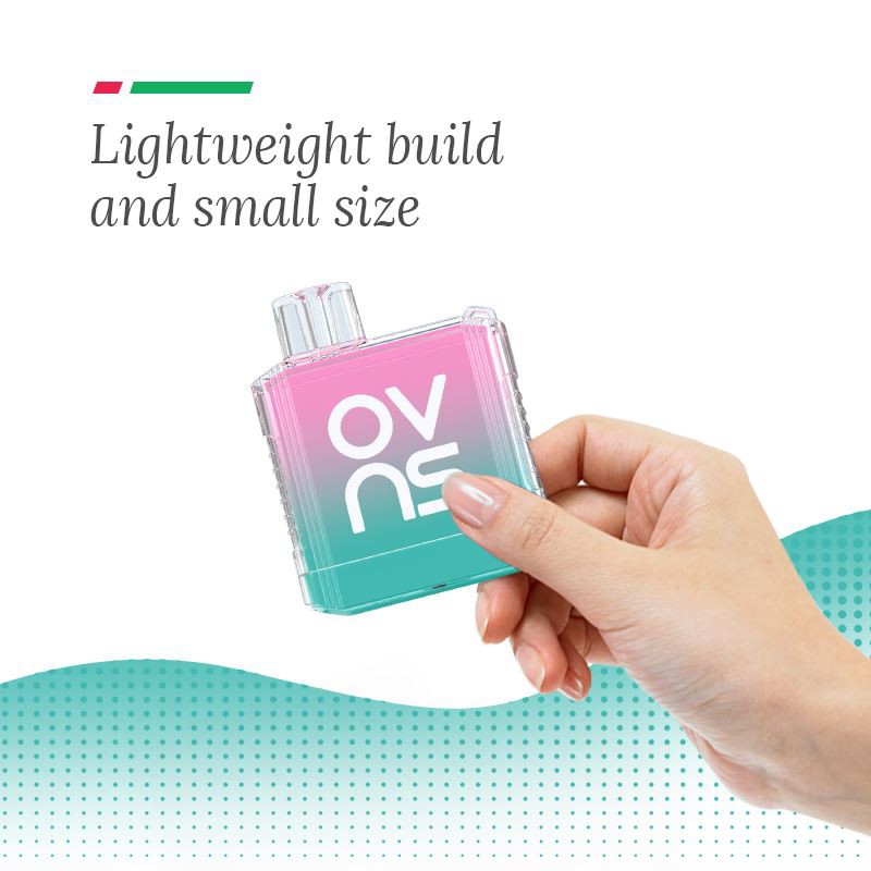 OVNS Crystal Box 1000 Puffs TPD aprovou Vape descartável